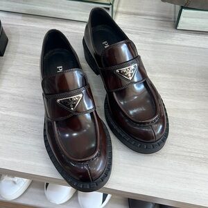 Prada Monolith Loafers